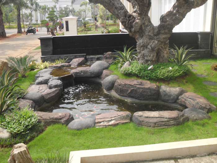 Jasa Pembuatan Kolam Ikan Minimalis Tangerang Selatan
