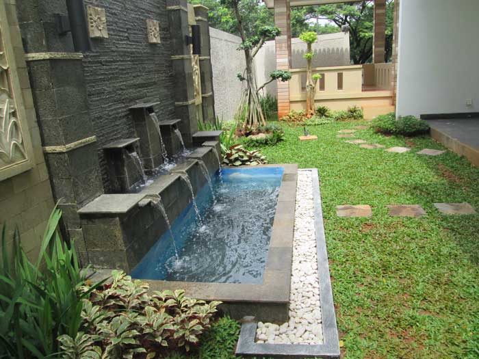 Kolam Ikan Hias Minimalis